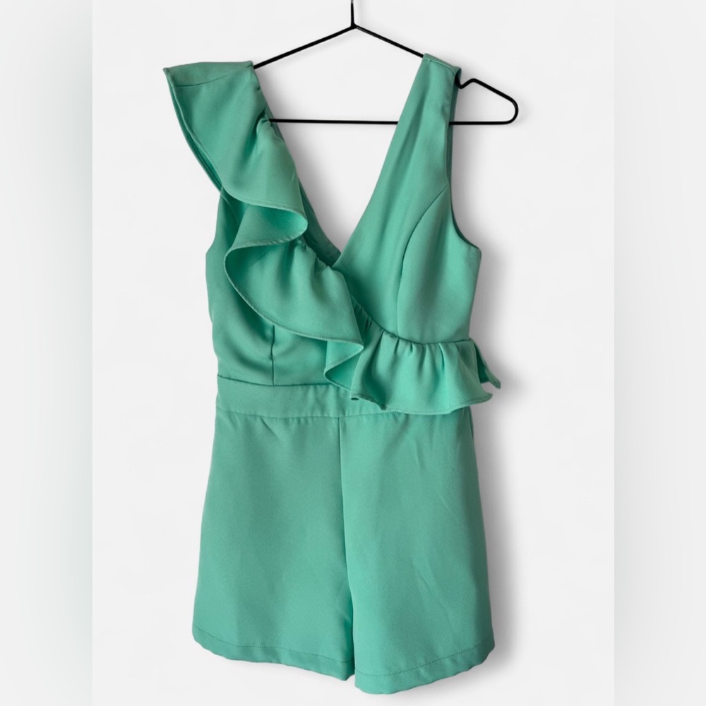 DO+BE | Blue/Green Women’s Romper